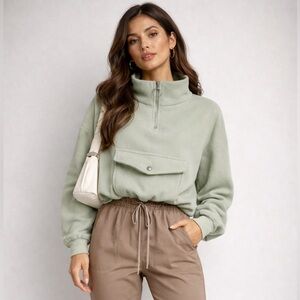 Brave Soul Fleece Quarter-Zip Pullover